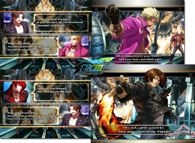 The KOF story/Kyo and Iori Story